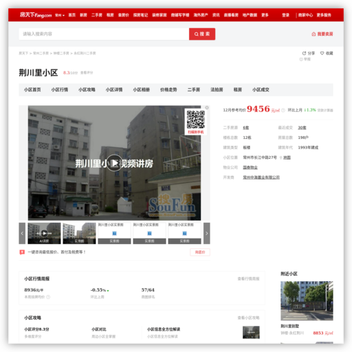 【常州荆川里小区小区,二手房,租房】