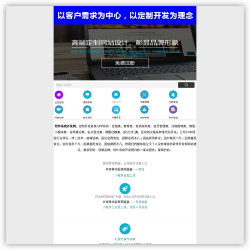 软件系统开发网