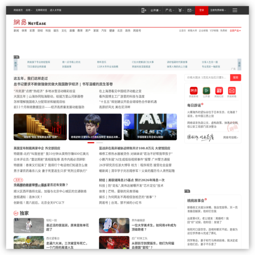 网易网 - 网站图标