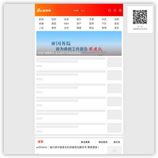 手机新浪网 - 网站图标