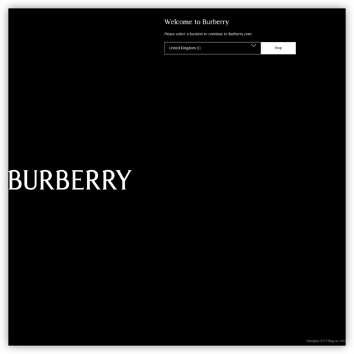 Burberry - 网站图标