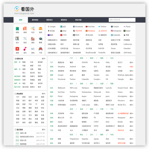国外网站大全_国外网址导航_看国外